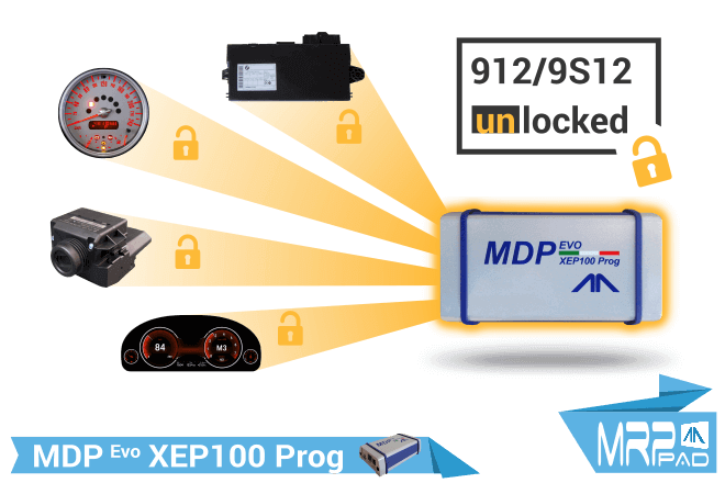MRPPad versione 1.86 912/9S12 locked XEP100Prog