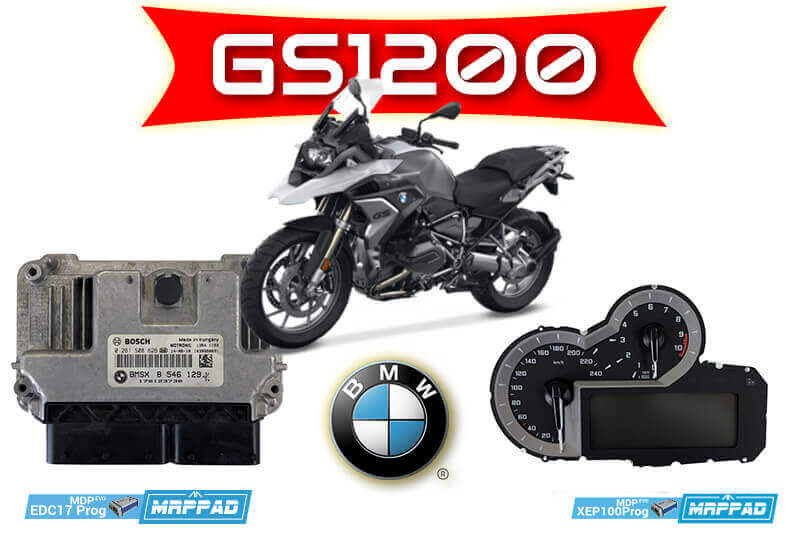 MRPPad v 3.12 BMW GS1200 DASH + BMSX8 ECU