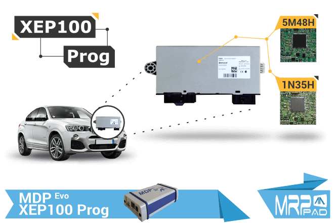 MRPPad version 1.82 - XEP100Prog in MRPPad