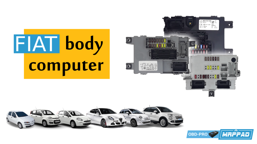 MRPPad v 3.00 Fiat Body computer OBD