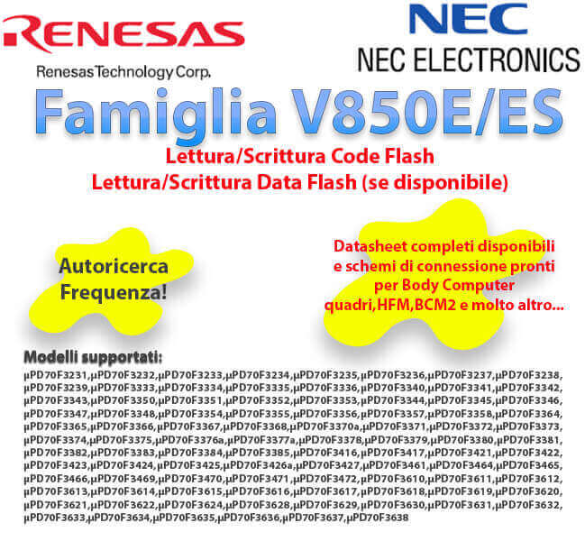 MRPPad v 3.15 NEC V850E/ES LETTURA/SCRITTURA CODE/DATA FLASH MRPPad v 3.15 NEC V850E/ES LETTURA/SCRITTURA CODE/DATA FLASH