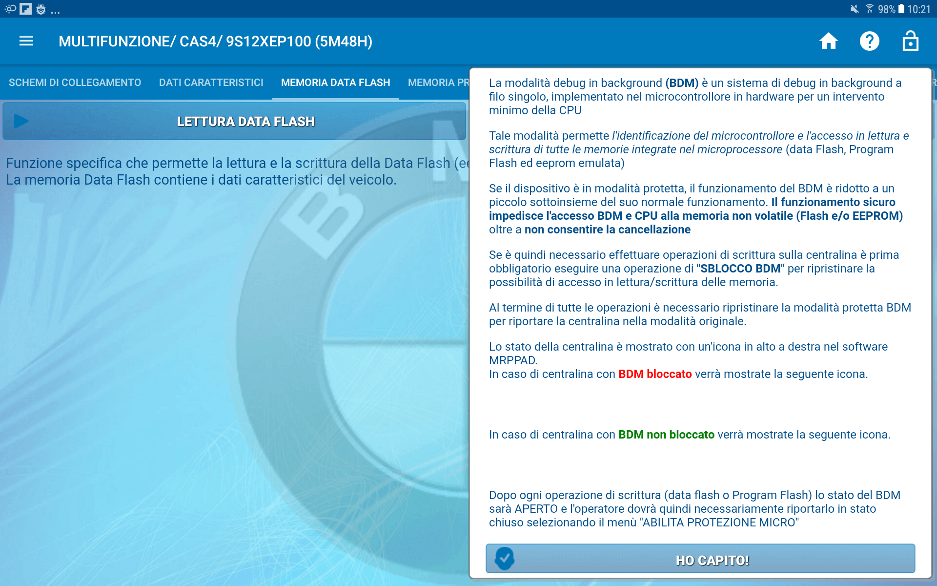 Spiegazione dettagliata del BDM Spiegazione dettagliata del BDM
