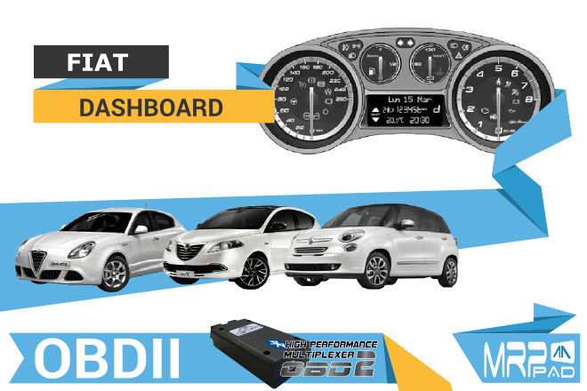 MRPPad versione 1.58 strumentazione gruppo Fiat OBDII