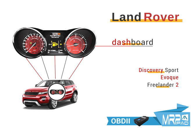 MRPPad V 2.11 Land Rover dashboards Wolkswagen EZS