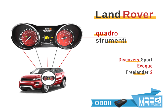 MRPPad V 2.11 Land Rover quadro strumenti Wolkswagen EZS